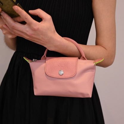 Mini Longchamp Bag - Baby Pink