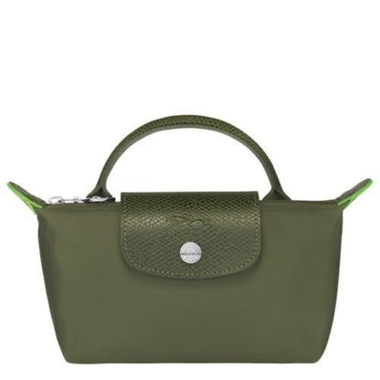 Mini Longchamp Bag - Olive Green