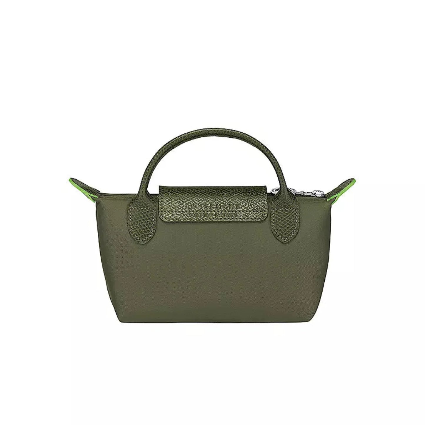 Le Pliage Original Pouch with handle - Olive Green
