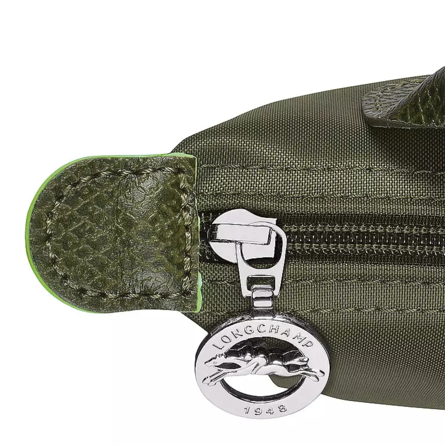 Le Pliage Original Pouch with handle - Olive Green